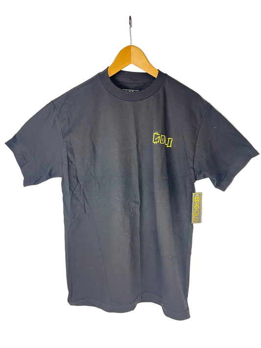 Gold Gold Front Print Can't Kill Gold Back Print Black Gold Size M S/s Vintage Shirt