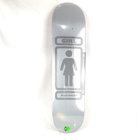 Girl Sean Malto 90-3MC Reflective Silver Size 8.0 Skateboard Deck