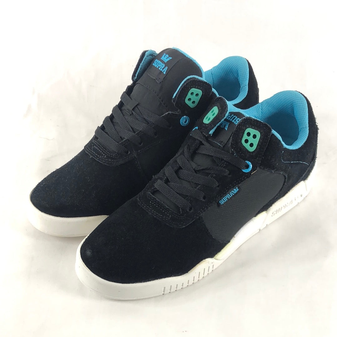 Supra Ellington Black Blue Atoll White U.S. Mens Size 8.5