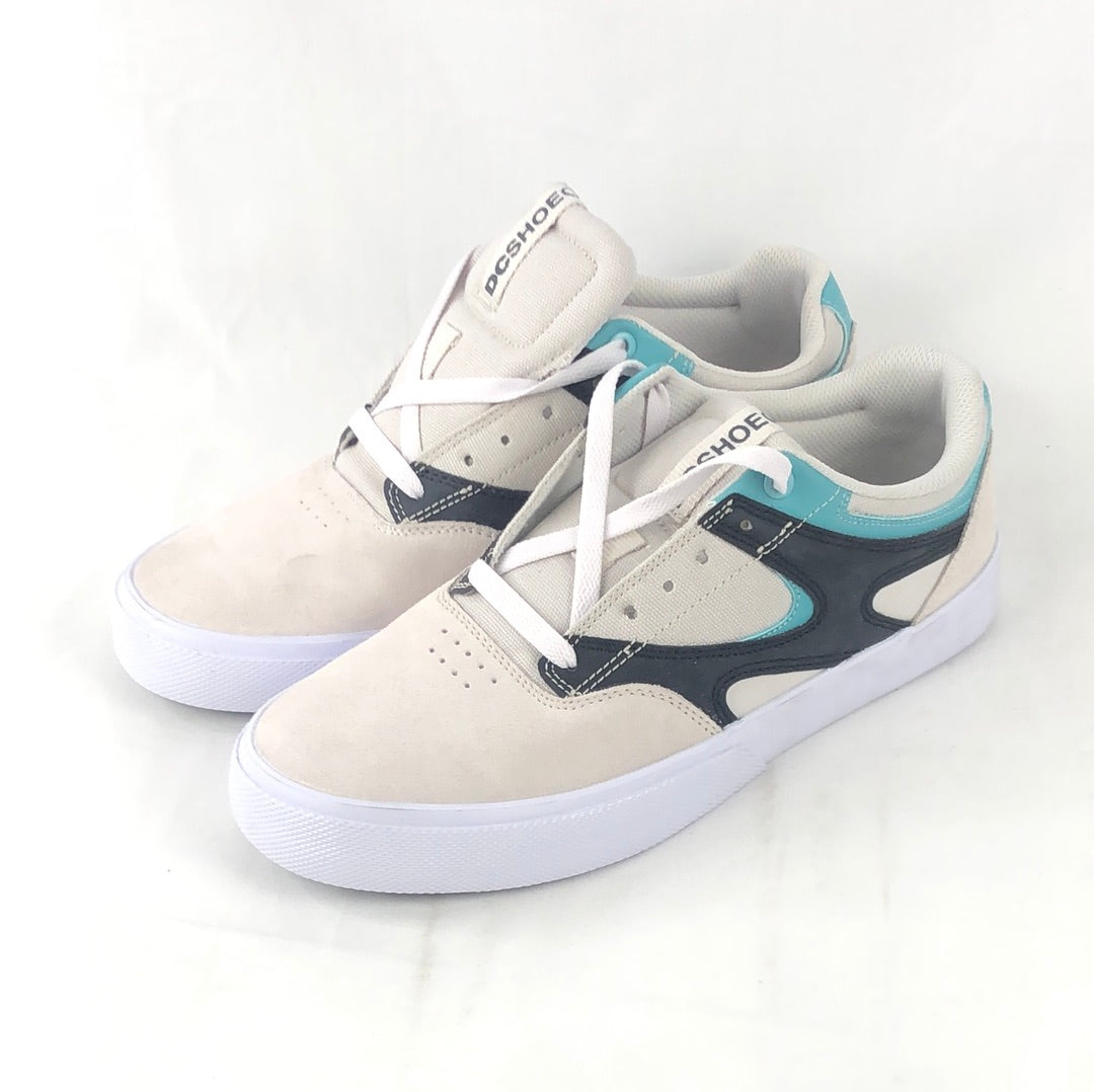 DC Kalis Vulc Grey/Black/White US Mens Size 9.5