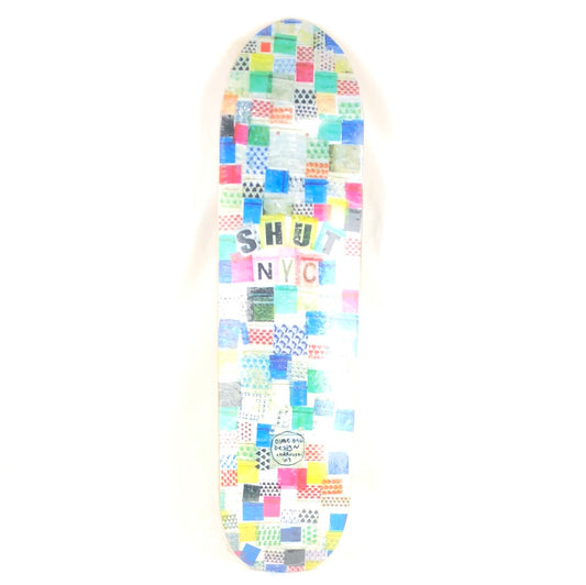 Shut Dime Bag Design Multi 8.25'' Skateboard Deck