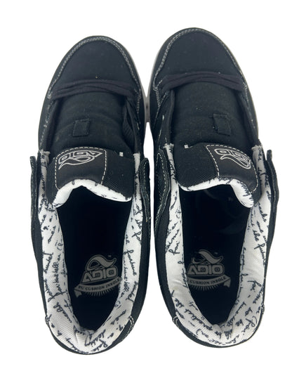 Adio Taro Black White Print Size US Size 10 Vintage Unreleased Sample Shoes