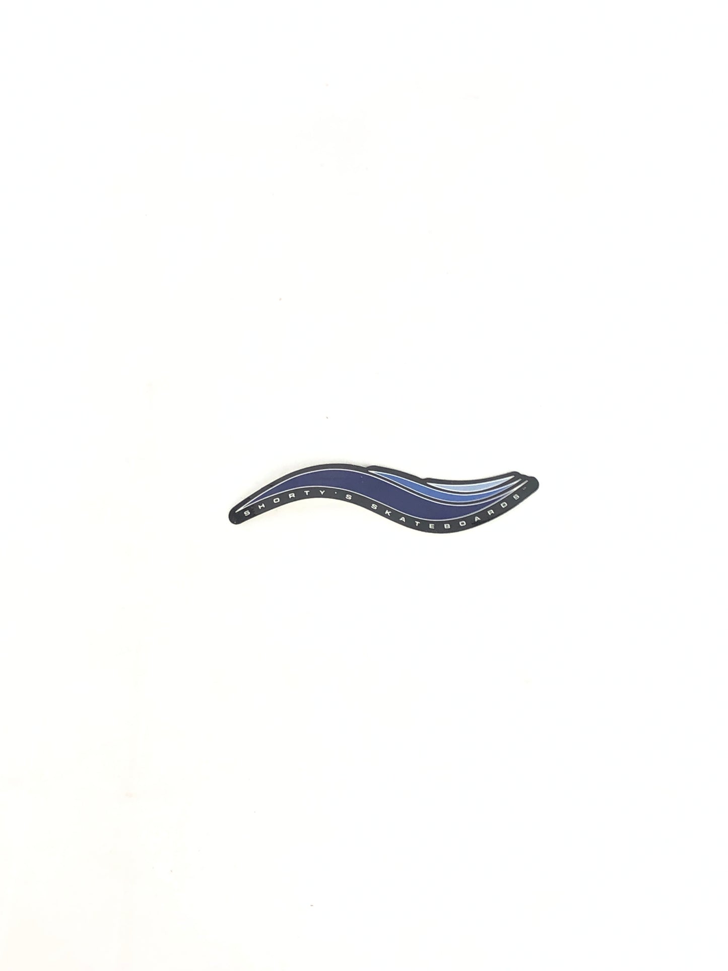 Shorty's Skateboards Chad Muska Wave Black Purple Blue 5" x 1.5 Vintage NOS Sticker