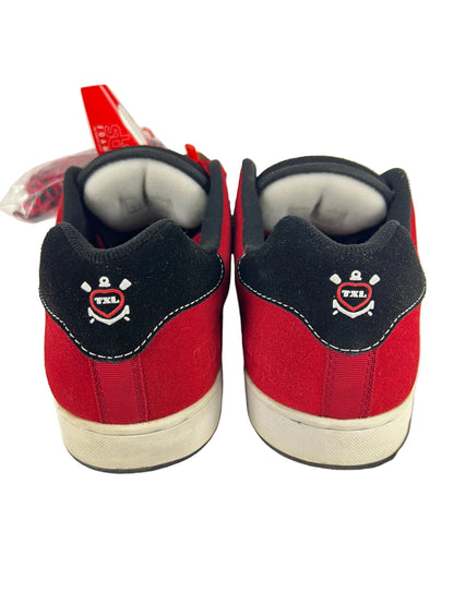 ES Rodrigo Teixiera TXL Black Red White US Mens Size 11 Classic Shoes