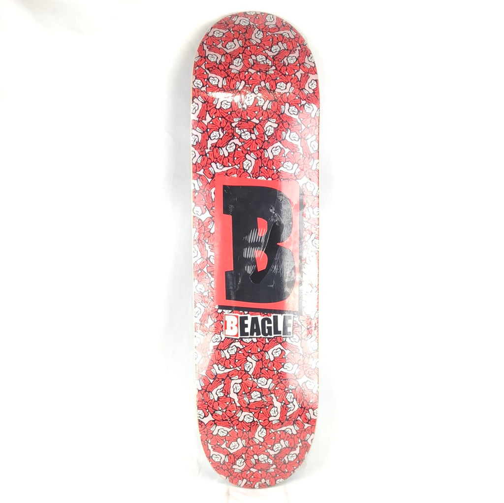 Baker Beagle Shrimp Graphic Pink/White/Black Size 8.25 Deck