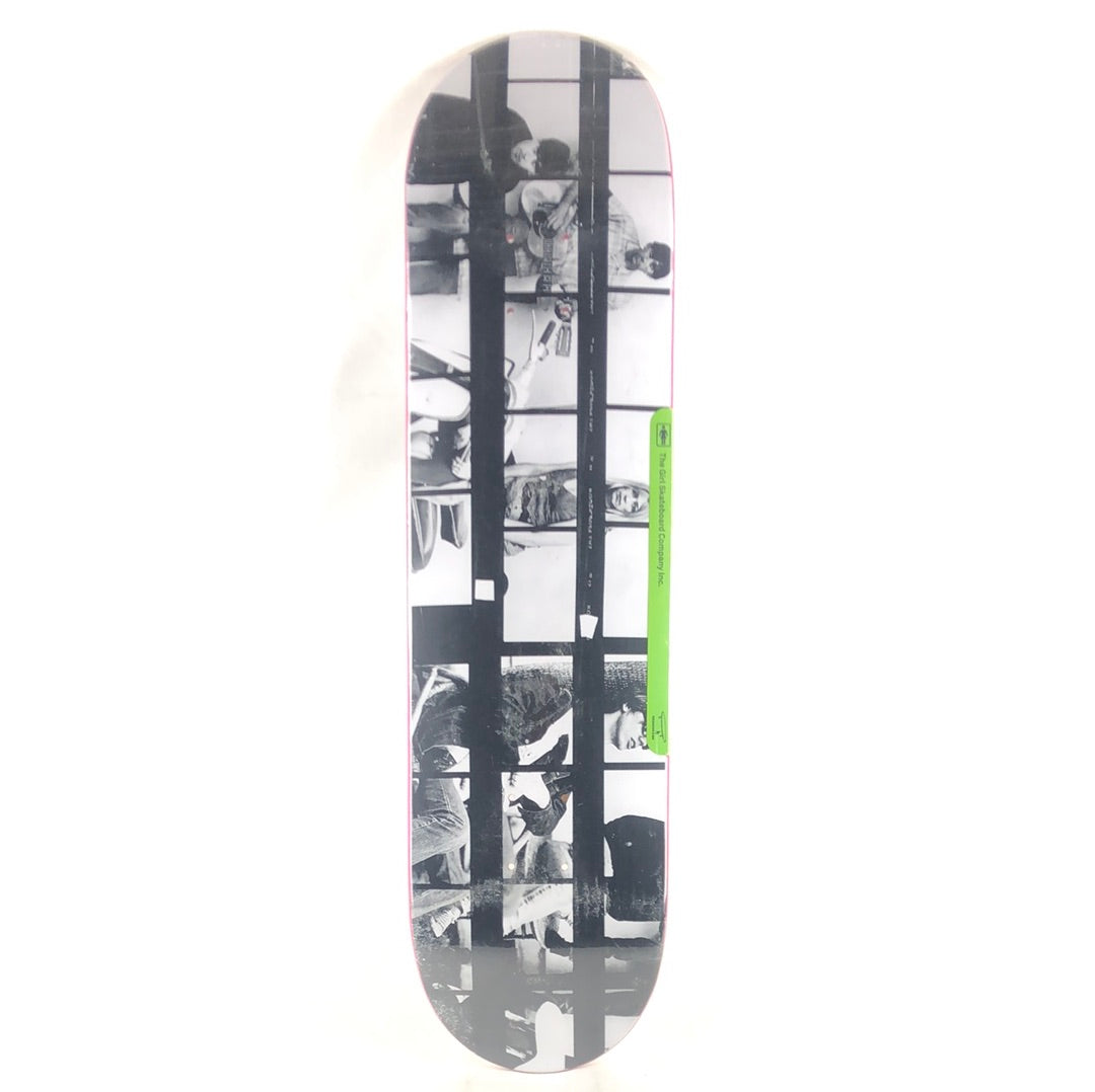 Girl Sonic Youth Black White 8" Skateboard Deck