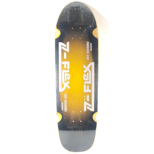 Z-Flex Jay Adams Model Black/Yellow/White 9.5" Skateboard Deck