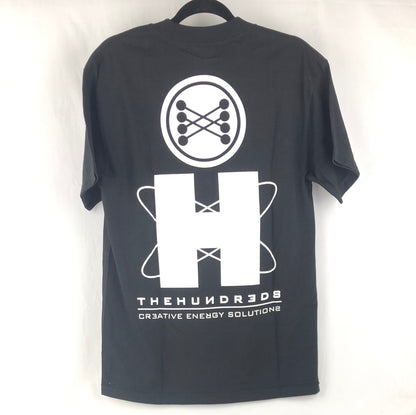 The Hundreds Chest Logo Nuclear Black White Size M S/s Shirt
