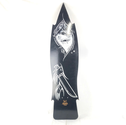 Toy Machine Black Worm Of Death 270/500 8.5'' Skateboard Deck