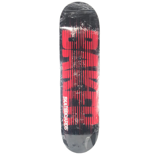 Baker Red Blur Writing Black/Red Size 8.475 Skateboard Deck