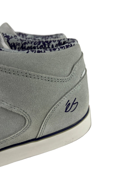 ES X Chocolate Skateboards Justin Eldridge Theory 1.5 Grey Purple US Mens Size 10.5 Classic Shoes