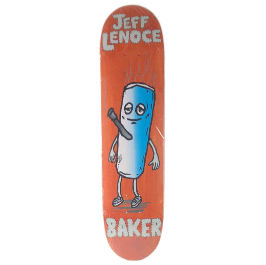 Baker Jeff Lenoce Bong Graphic Blank Brown/Grey/Blue/White Size 7.75" Skateboard Deck