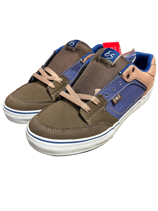 ES Rick McCrank Avers Brown Blue US Mens Size 11.5 Classic Shoes