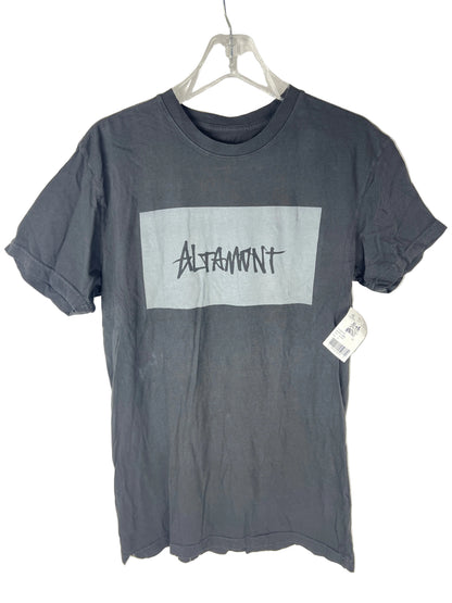 Altamont Blank Label Black Grey Size M S/s Vintage Shirt