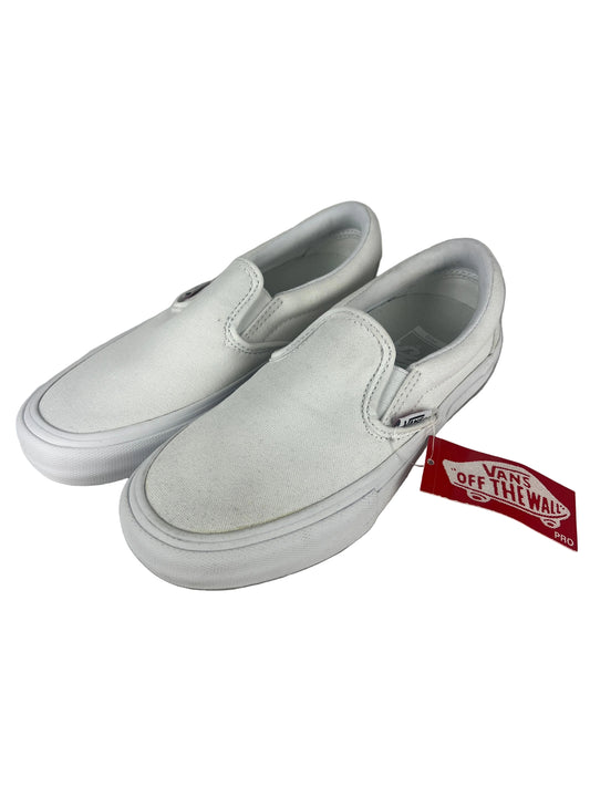 Vans Slip On Pro White White US Mens Size 5 Classic Shoes