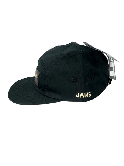 NEFF Aaron Homoki Jaws Signature Thick NEFF Patch Black Brown Tan One Size Fits All Vintage Strapback 5 Panel Hat