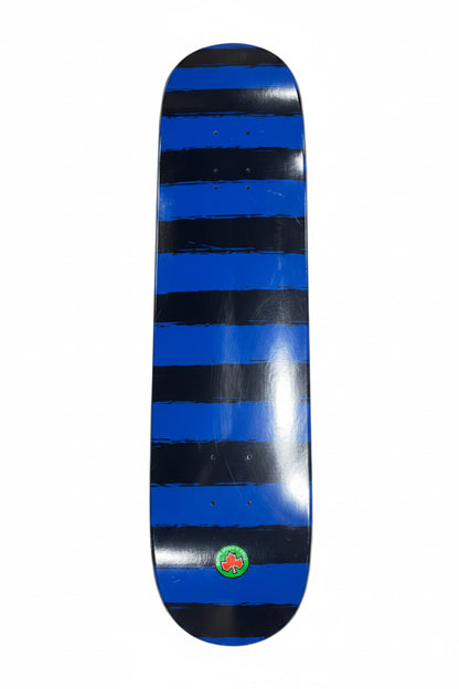 Litezpeed Paint Lines Black Blue Dipped Size 7.75" Vintage NOS Deck