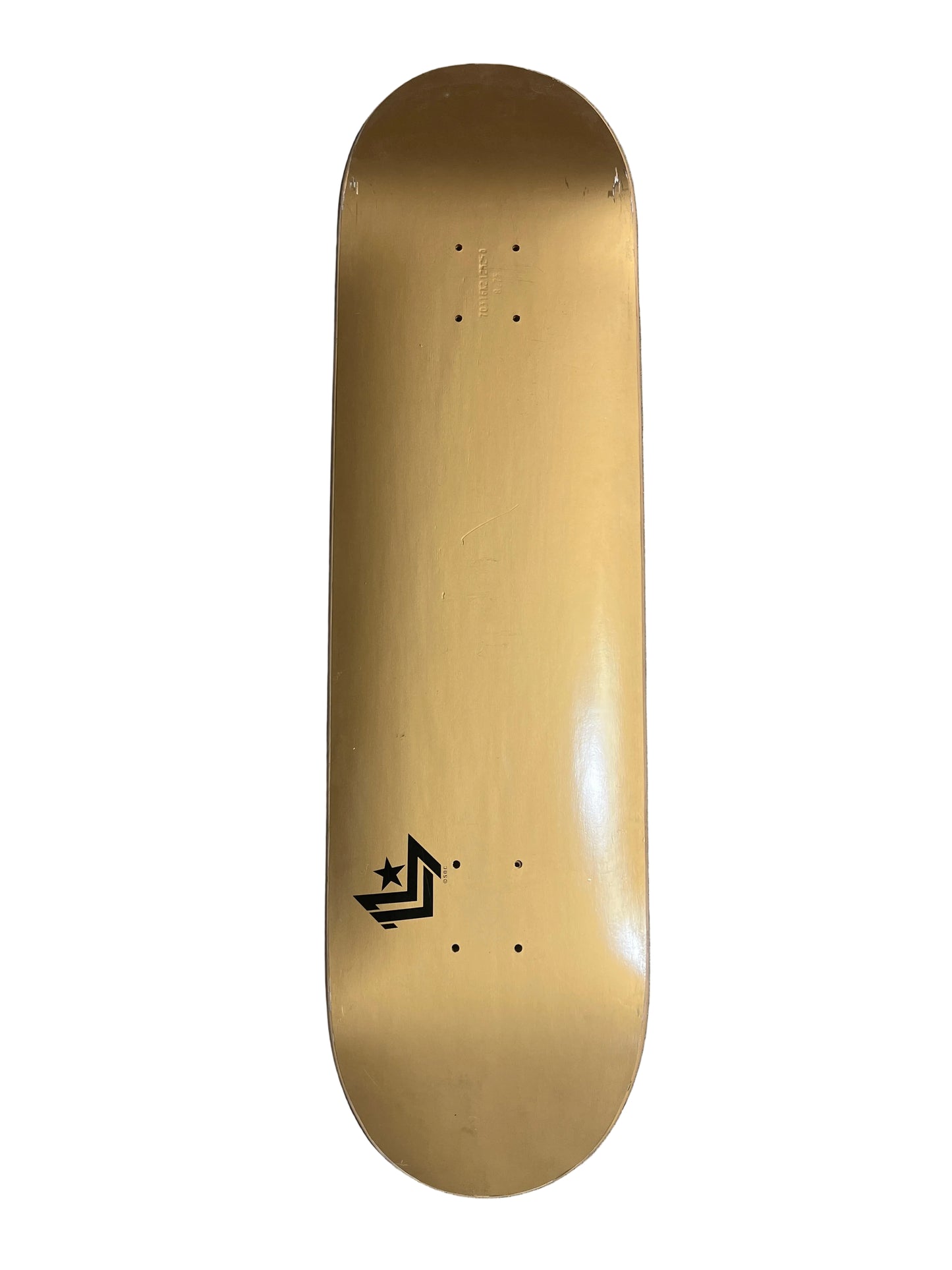 Powell Peralta Mini Logo Blackout Gold Size 8.4" Vintage NOS Deck