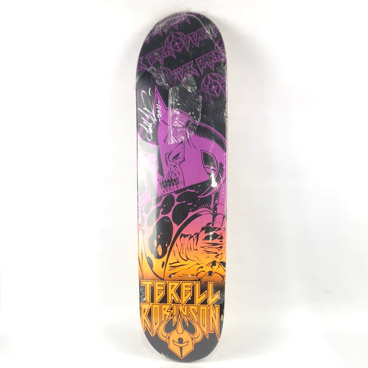 Dark Star Terell Robinson Dark Knight Multi 8.3'' Signed Skateboard Deck 2011