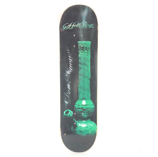 Hellrose Don 'Nuge' Nguyen Bong Green/Black 8.25" Skateboard Deck 2005