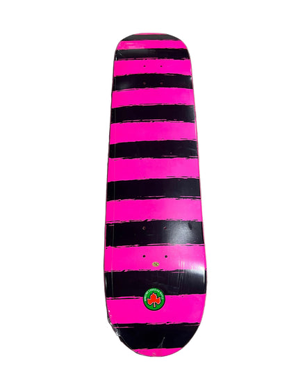 Litezpeed Paint Lines Black Pink Dipped Size 7.75" Vintage NOS Deck