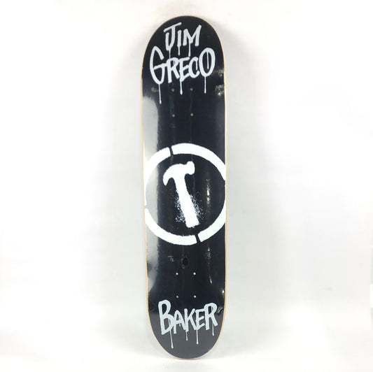 Baker Jim Greco Hammer 2003 Black/White 7.6'' Skateboard Deck