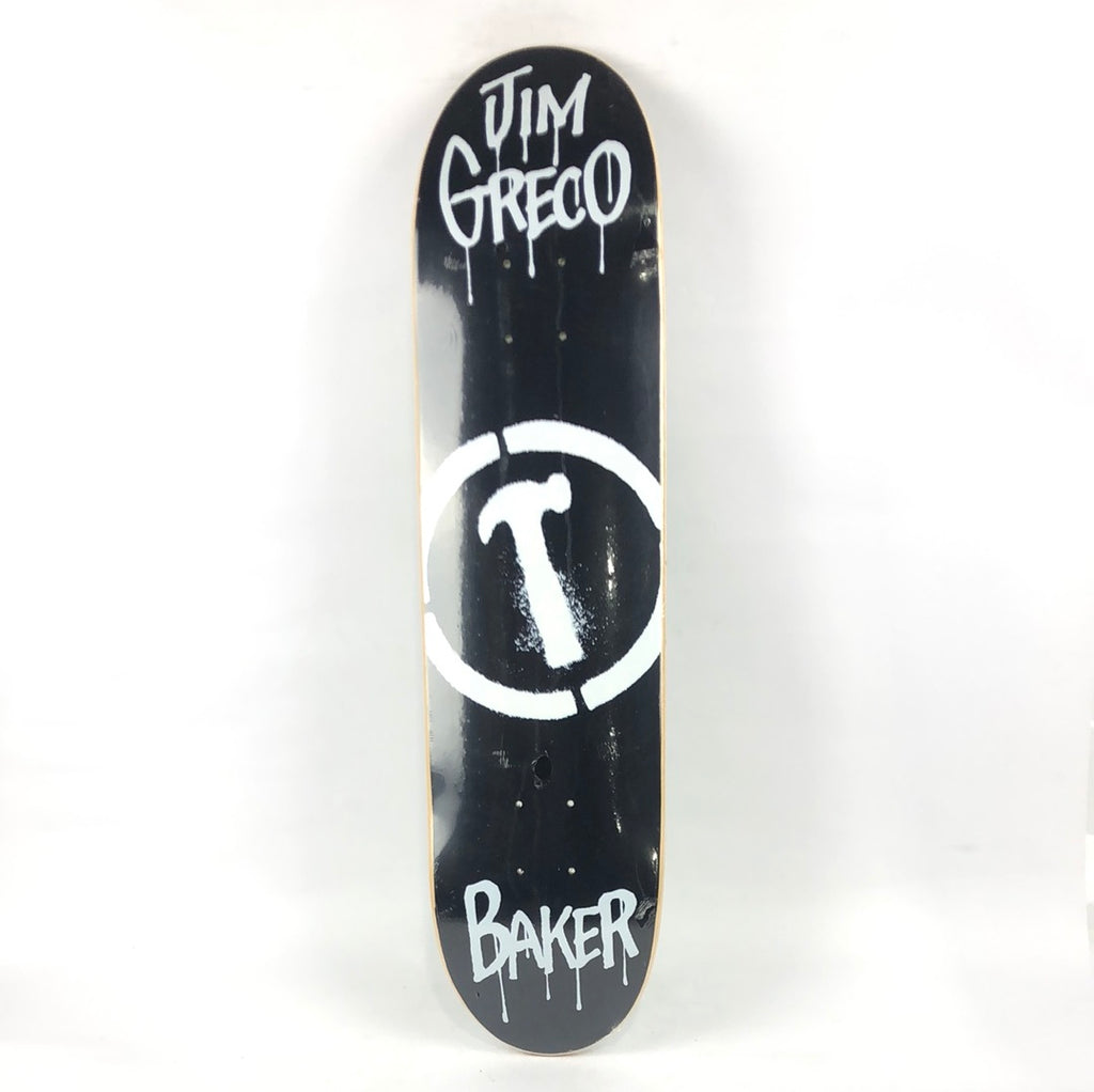 Baker Jim Greco Hammer 2003 Black/White 7.6'' Deck – western-skate-co