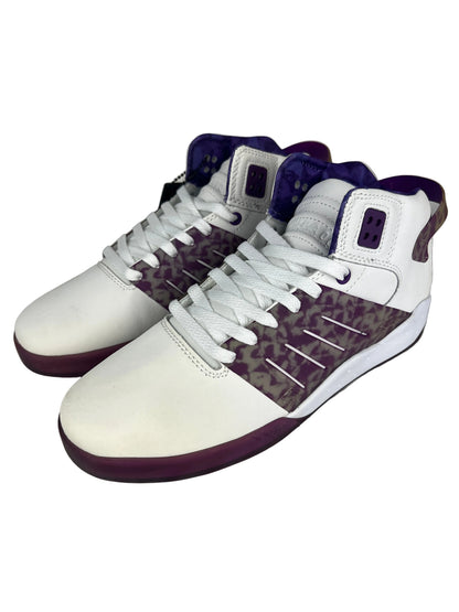 Supra Chad Muska Skytop III White Purple White US Mens Size 9.5 Classic Shoes
