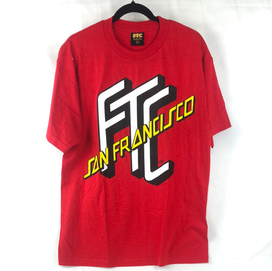 FTC  Santa Cruz SF  Red  Size L S/s Shirt