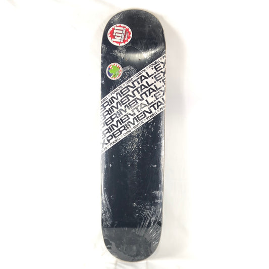 Powell Chad Bartie Experimental Ki11 Black/White 8.125" Skateboard Deck
