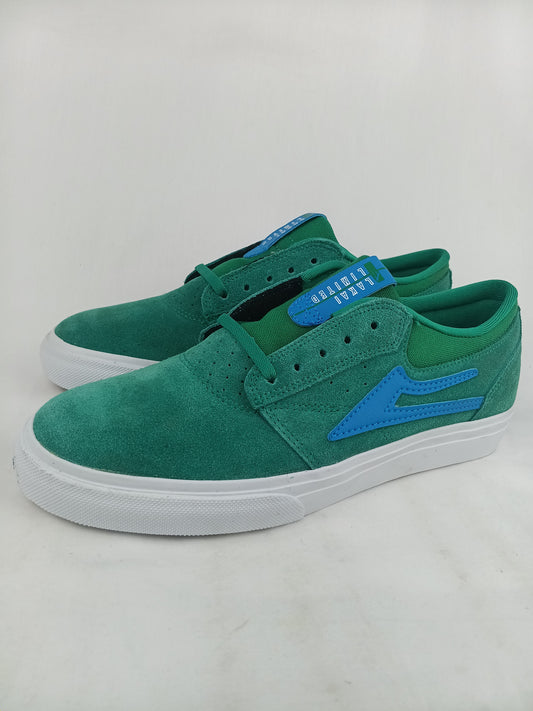 Lakai Griffin Green Blue Suede Size 8.5 Shoes