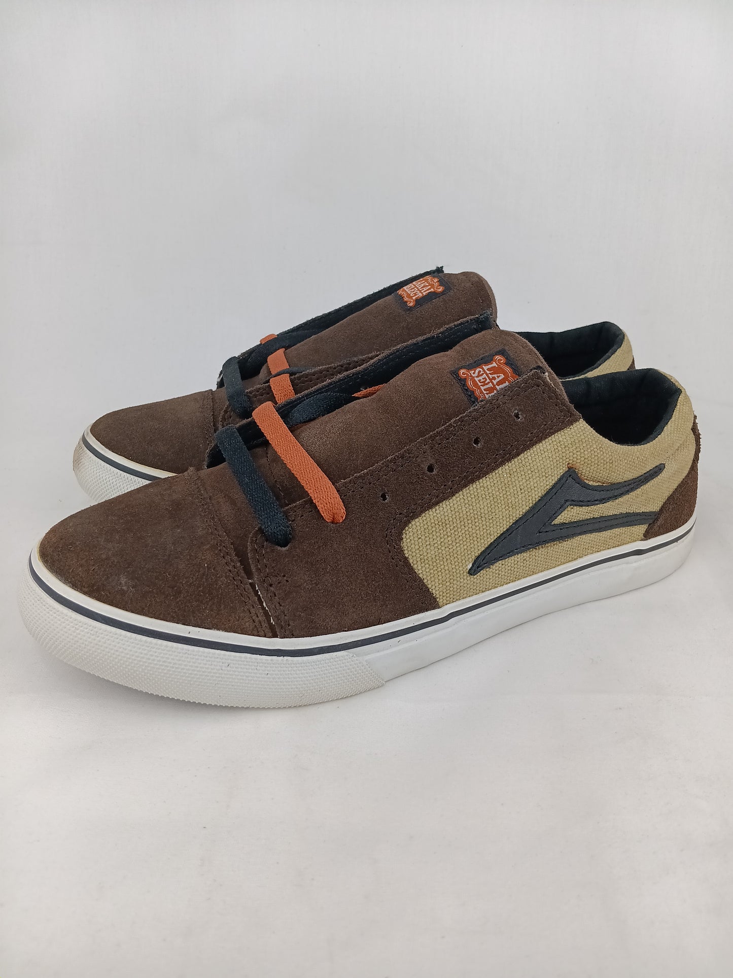 Lakai Coda Select Chocolate Tan Suede Size 9 Shoes