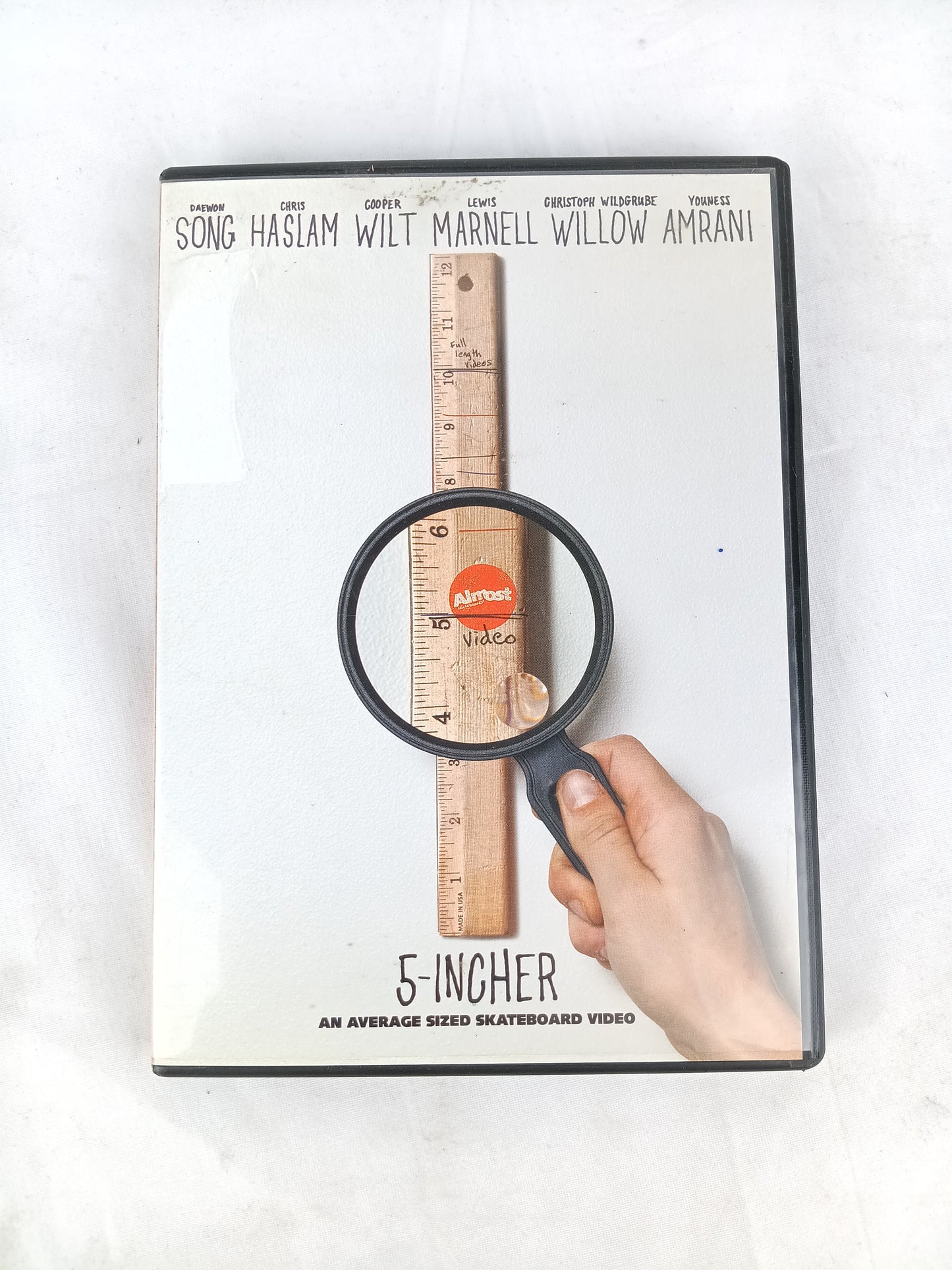 Almost Skateboards 5-Incher 2012 Sealed DVD Video