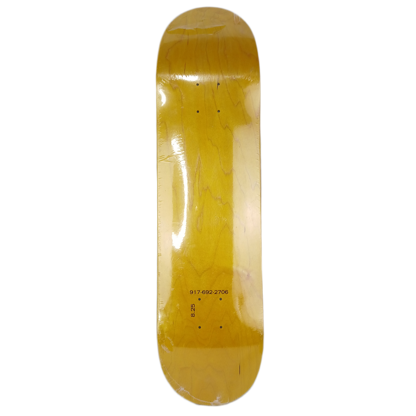 Nine One Seven 917 Phone Number Black Natural Size 8.25" Vintage NOS Deck