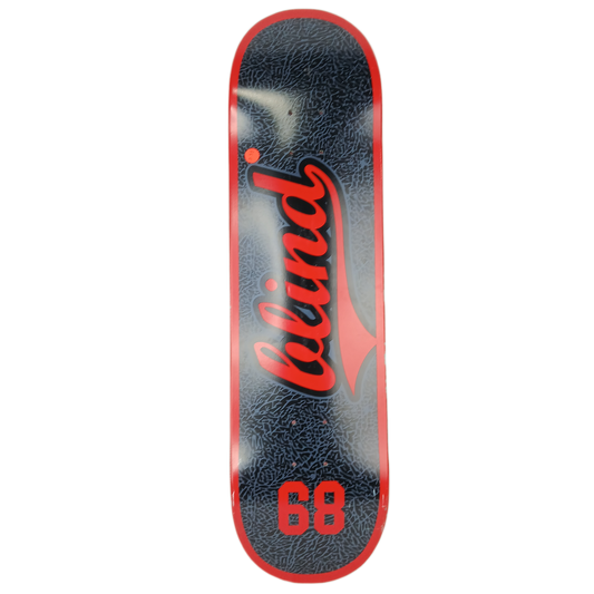 Blind No 89. Black Red Size 8.38" Vintage NOS Deck