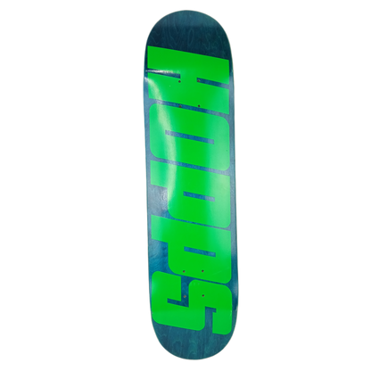 Hopps Team Blue Woodgrain Green Size 8.0" Vintage NOS Deck