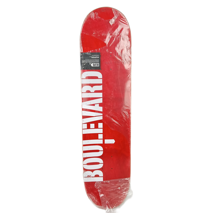 Boulevard Daniel Lebron Guitar Graphic Brown Black Gold Size 8.1" Vintage NOS Deck