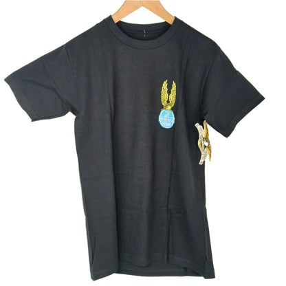 Anti Hero Golden Eagle Black Gold Blue Size S S/s Shirt