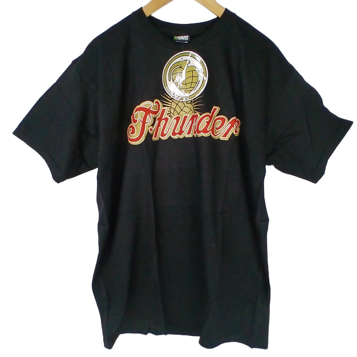 Thunder Trucks Springfield Black Size L S/s Shirt