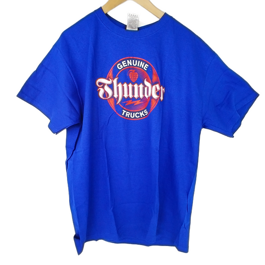 Thunder Trucks Genuine II Blue Size L S/s Shirt