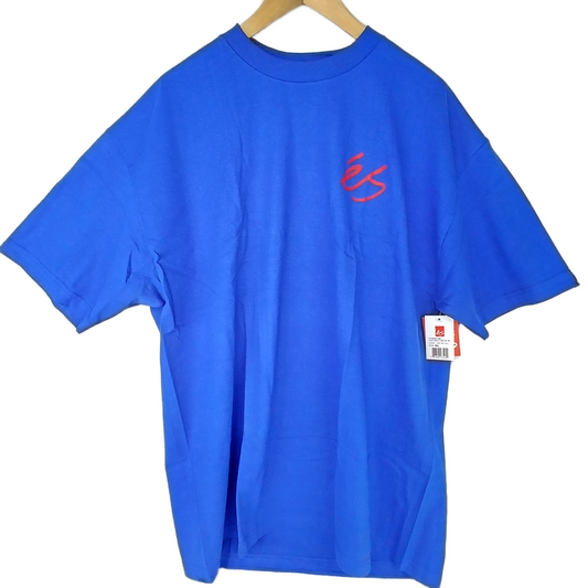 ES Team Logo 2.0 Blue Red Size XL S/s Shirt