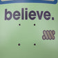 Alien Workshop Believe Green 7.9" Slick Bottom Vintage NOS Deck