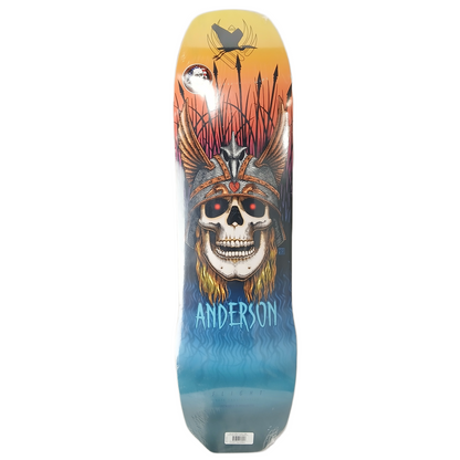 Powell Peralta Andy Anderson Pro Flight Blue Orange Multi Size 8.45" Shaped Deck