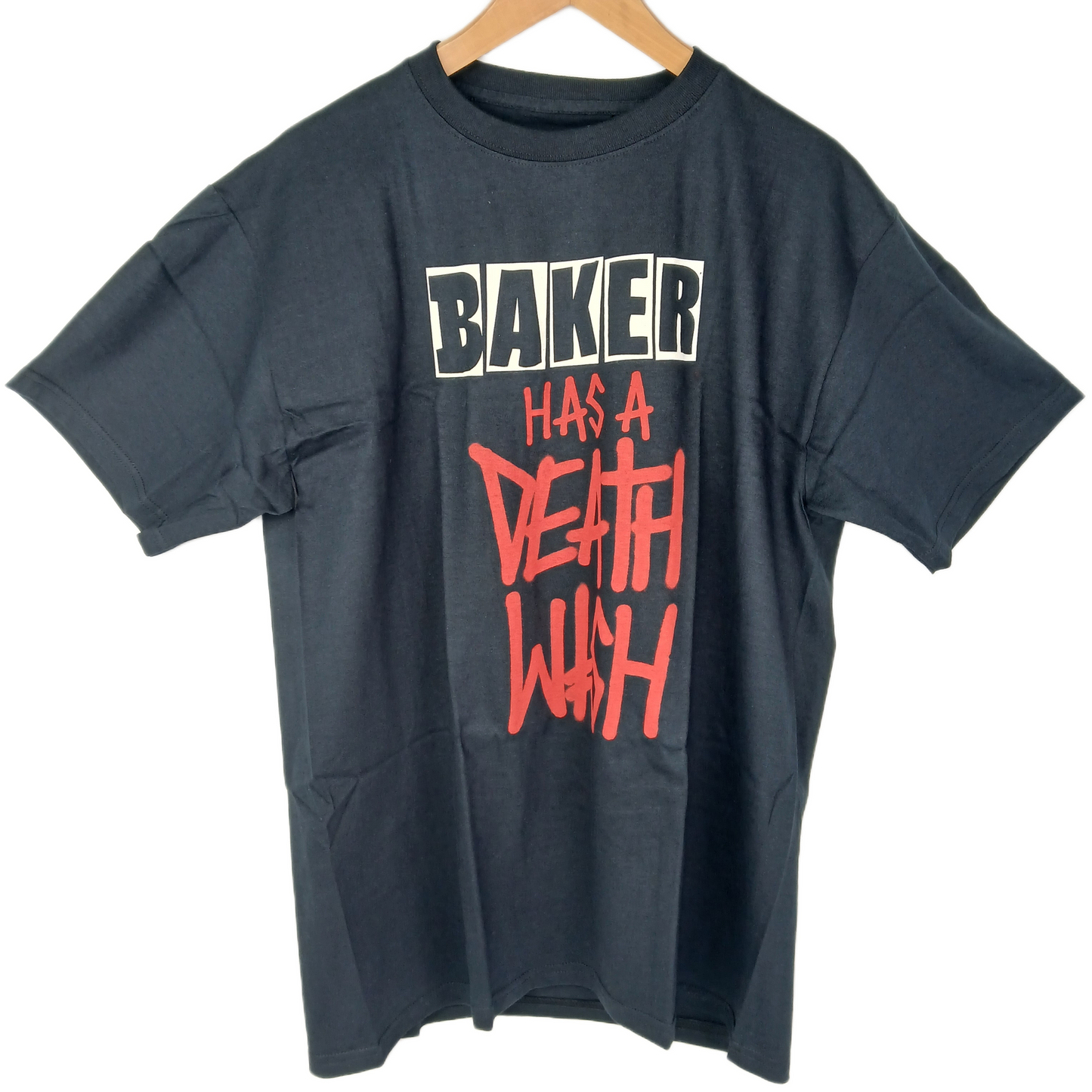 Baker Has A Deathwish Tour 2008 Black Size Large S/s Shirt