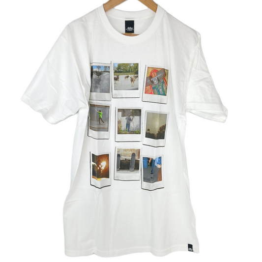 Adio 24 Seven White Size L S/s Shirt