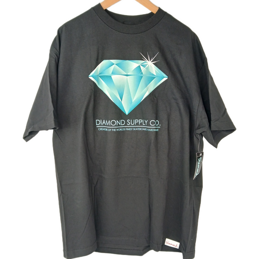 Diamond Creators Black Blue White Size XL S/s Shirt