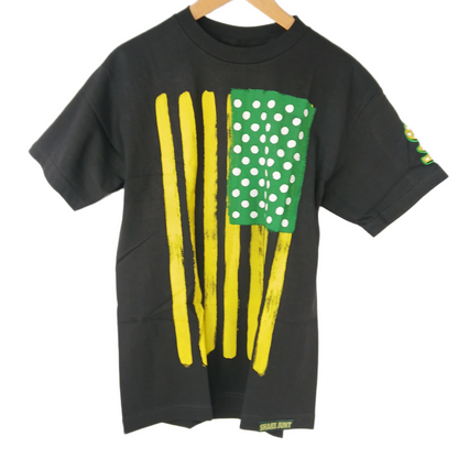 Shake Junt Dice Flag Black Yellow Green White Size Medium S/s Shirt