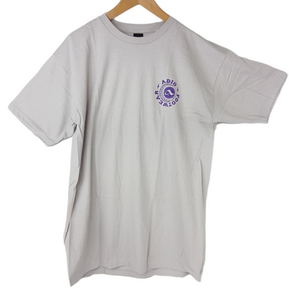 Adio Elvis Silver Purple Size L S/s Shirt