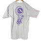 Adio Eye Chest Logo Grey Purple Size L S/s Shirt