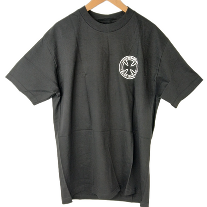 Independent Pinwheel Black Multi Color Size L S/s Shirt